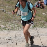 Finishing the 2010 Mt Blanc marathon. Photo: Marcus King