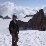 In Chamonix. Photo: Guy Purdie